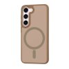 65970 2 techsuit halofrost magsafe series puzdro na samsung galaxy s23 pieskovohnedy