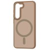 65970 3 techsuit halofrost magsafe series puzdro na samsung galaxy s23 pieskovohnedy