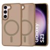 65970 techsuit halofrost magsafe series puzdro na samsung galaxy s23 pieskovohnedy