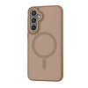 65988 2 techsuit halofrost magsafe series puzdro na samsung galaxy s24 pieskovohnedy