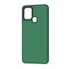 69174 3 techsuit halofrost series puzdro na samsung galaxy a21s tmavozeleny