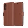 72069 8 techsuit leather folio puzdro na samsung galaxy a56 5g hnedy