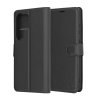 68460 techsuit leather folio puzdro na samsung galaxy s25 ultra cierny