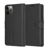 63771 6 techsuit leather folio puzdro na iphone 12 pro cierny