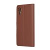 75561 7 techsuit leather folio puzdro pre samsung galaxy xcover7 hnede