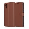 75561 techsuit leather folio puzdro pre samsung galaxy xcover7 hnede