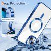 59508 2 techsuit luxury crystal magsafe kryt na iphone 13 tmavo modry