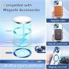59508 4 techsuit luxury crystal magsafe kryt na iphone 13 tmavo modry