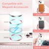 59541 4 techsuit luxury crystal magsafe kryt na iphone 14 plus ruzovy