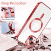 61089 2 techsuit luxury crystal magsafe kryt na iphone 16 cerveny