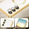 66870 2 techsuit luxury glitter magsafe puzdro na samsung galaxy s24 plus ruzovy