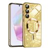 72963 techsuit luxury glitter magsafe puzdro pre samsung galaxy a35 5g zlate