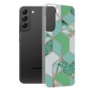 66228 techsuit marble series puzdro na samsung galaxy s22 plus green hex