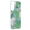 66228 1 techsuit marble series puzdro na samsung galaxy s22 plus green hex