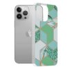 61938 techsuit marble series kryt na iphone 13 pro zeleny hex