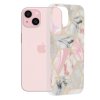 62142 techsuit marble series kryt na iphone 15 ruzovy hex