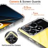 73740 2 techsuit shockproof clear silicone puzdro pre xiaomi poco x6 pro priehladne