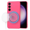67599 techsuit softflex magsafe puzdro na samsung galaxy s23 hot pink