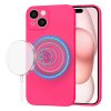 61602 techsuit softflex magsafe kryt na iphone 15 syto ruzovy