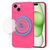 61680 techsuit softflex magsafe kryt na iphone 15 plus syto ruzovy