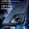 58950 5 torras guardian magnetic series kryt na iphone 15 cierny