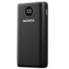 82569 adata power banka ap20000qcd 20 000 mah quick charge 3 0 18 w pd micro usb usb c 2 usb a digitalny displej cierna