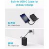 81711 10 anker power banka powercore 335 a1647g11 20 000 mah 22 5 w usb c 2 usb a usb c kabel cierna