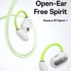 81855 1 baseus bezdrotove sluchadla pm20a a00064400641 00 open ear true wireless bluetooth 5 3 zelene aurora green