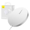 82164 1 baseus magneticka bezdrotova nabijacka mini 3 ccjj040012 usb c 15 w 2 a 115 205 khz strieborna