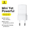 82860 5 baseus nabijacka palm p10111602213 01 usb c pd 20 w 5 v 3 a usb c kabel 1 m moon white