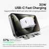 82872 5 baseus nabijacka palm p10111605213 01 usb c pd 30 w 5 v 3 a usb c kabel 1 m moon white