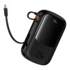 81981 baseus power banka qpow pro p10067103113 00 lightning 2 usb c usb a 20 000 mah 22 5 w usb c kabel cierna