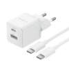 82887 baseus sietova nabijacka palm p1011160a213 01 2v1 rychlonabijacka usb usb c kabel usb c 30w 20v 3a biela moon white