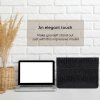86859 5 canvasartisan slim puzdro na notebook el32 p01 pre 15 16 palcove zariadenia eko koza tmavoruzove