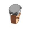 86541 fixed kozeny remienok 20 mm samsung galaxy watch 4 5 active 2 huawei watch gt 3 42 mm gt 3 pro 43 mm hnedy