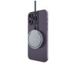 82470 3 fixed magneticka bezdrotova nabijacka fixmpadp gr univerzalna drziak na prst magsafe qi2 15w usb c 1 2m nylonovy kabel siva