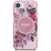 87759 1 guess iml flowers magsafe obal na iphone 16e ruzovy