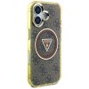 87702 1 guess iml metal glitter 4g circle triangle magsafe obal na iphone 16 hnedy