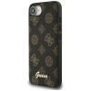 87750 3 guess peony script magsafe kozene puzdro na iphone 16e cierny