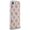 87753 4 guess peony script magsafe kozene puzdro na iphone 16e hnedy