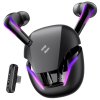 82653 havit herne sluchadla tw970 tws bluetooth 5 3 rgb dongle usb c 400mah cierne