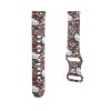 87324 1 hello kitty silikonovy remienok s motivom stitkov a graffiti pre samsung watch 4 5 huawei watch gt 3 42 mm gt 3 pro 43 mm ruzovy