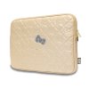 87291 1 hello kitty 14 ochranne puzdro na notebook so zipsom presivane maslicky pu koza zlate