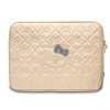 87291 hello kitty 14 ochranne puzdro na notebook so zipsom presivane maslicky pu koza zlate
