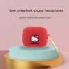 82740 5 hello kitty silicone 3d kitty head puzdro pre apple airpods 1 2 biele