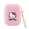 82743 hello kitty silicone 3d kitty head puzdro pre apple airpods 1 2 ruzove