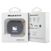82749 6 hello kitty silicone 3d kitty head puzdro pre apple airpods 3 cierne