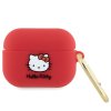 82776 hello kitty silicone 3d kitty head puzdro pre apple airpods pro 1 cervene