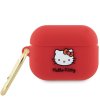 82767 hello kitty silicone 3d kitty head puzdro pre apple airpods pro 2 cervene