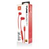 82797 6 jbl 310c kablove sluchadla usb c hi res audio pure bass 3 tlacidlove ovladanie s mikrofonom cervene